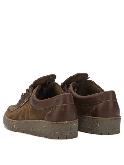 Mephisto Rainbow Oregon Suede Sneakers In Brown