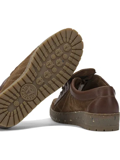 Mephisto Rainbow Oregon Suede Sneakers In Brown