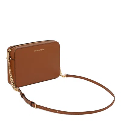 Michael Kors Brown Leather Bag In Brown