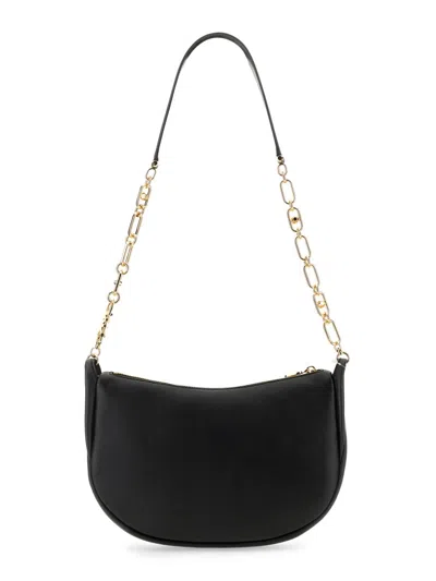 Michael Michael Kors Kendall Leather Shoulder Bag In Black