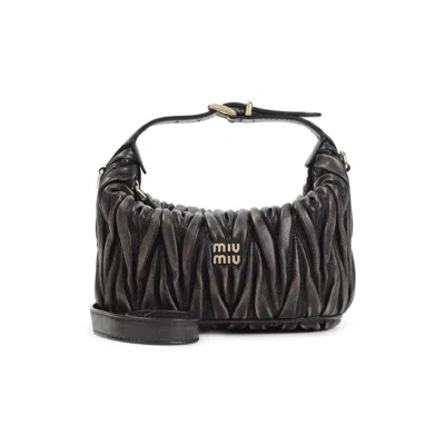 Miu Miu Mini Bag In Black