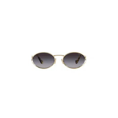 Miu Miu Woman Sunglass Mu 52ys In Grey Gradient