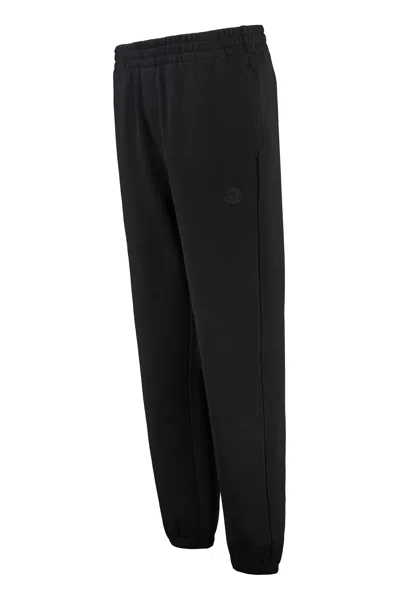 Moncler Grenoble Technical Poplin Ski Trousers In Black