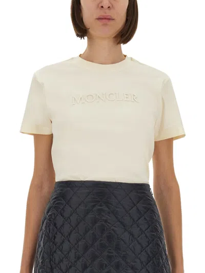 Moncler Cotton Tshirt With Logo