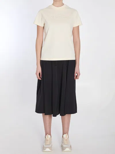 Moncler Cotton T-shirt In White