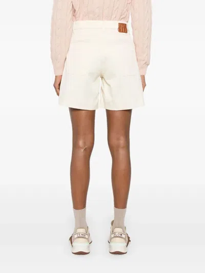 Moncler Light Beige Shorts In Neutral