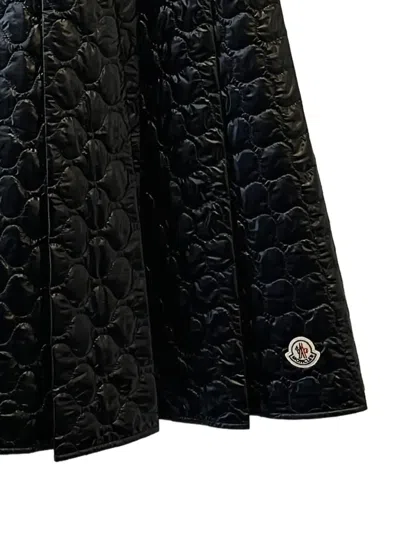 Moncler Padded Midi Skirt With Square Quilting In Multi