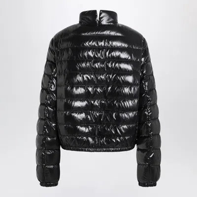 Moncler Genius Moncler X Edward Enninful Knut Short Glossy Down Jacket In Black