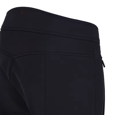 Moncler Grenoble Technical Poplin Ski Trousers In Black