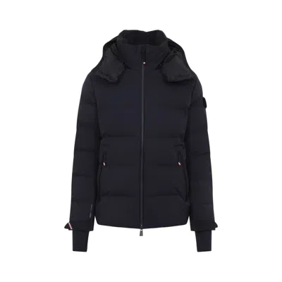 Moncler Grenoble Ski Jacket Montgetech With Hood In Blue