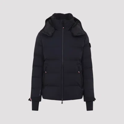 Moncler Grenoble Ski Jacket Montgetech With Hood In Blue