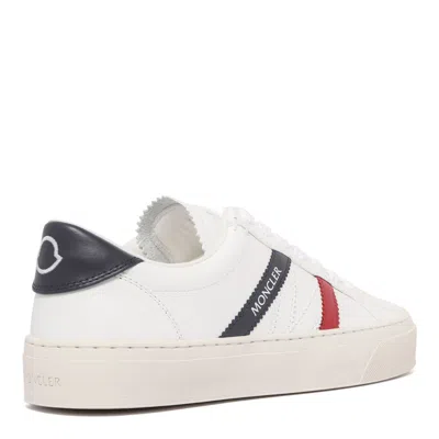 Moncler Low Top Sneakers Block Design Contrast Heel