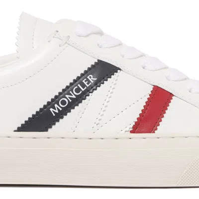 Moncler Low Top Sneakers Block Design Contrast Heel