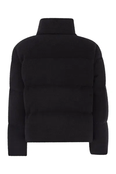 Moncler Mornas - Short Down Jacket In Black