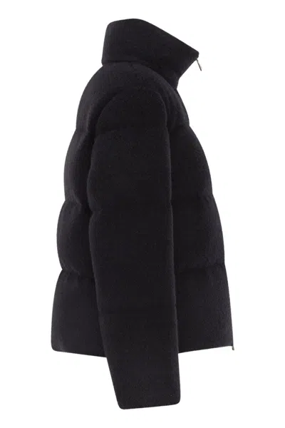 Moncler Mornas - Short Down Jacket In Black