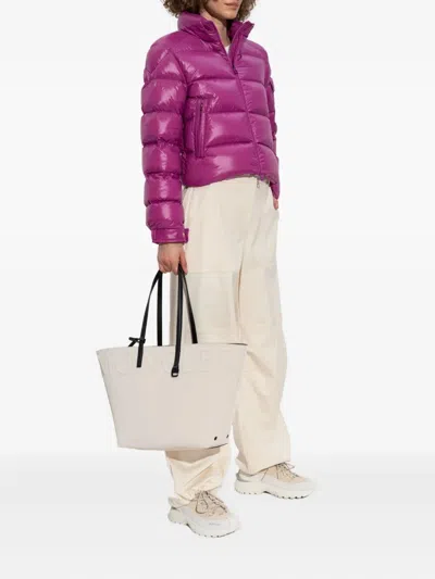 Moncler Petra Short Down Jacket In Pink