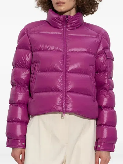 Moncler Petra Short Down Jacket In Pink