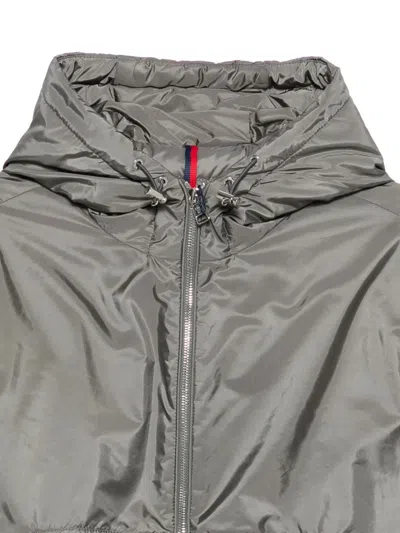 Moncler Zip-up Bomber Jacket In Gray