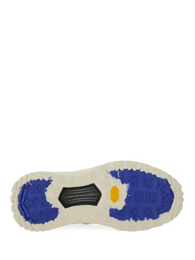 Moncler White Tech Fabric Trailgrip Lite 2 Sneakers In White