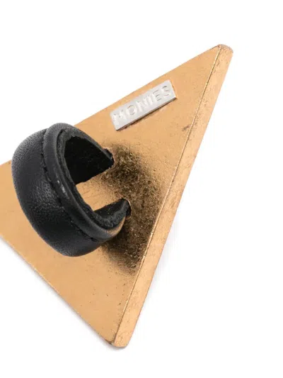 Monies Triangle-shape Ring In Gold