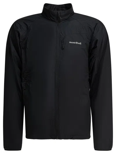 Montbell Black Nylon Light Shell Jacket In Black