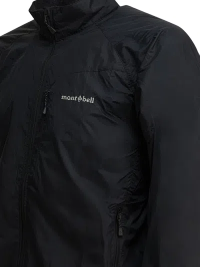 Montbell Black Nylon Light Shell Jacket In Black