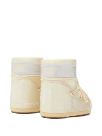 Moon Boot Icon Low Pearly Ankle Boots In Neutral