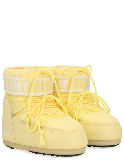 Moon Boot Boot Icon Low In Yellow