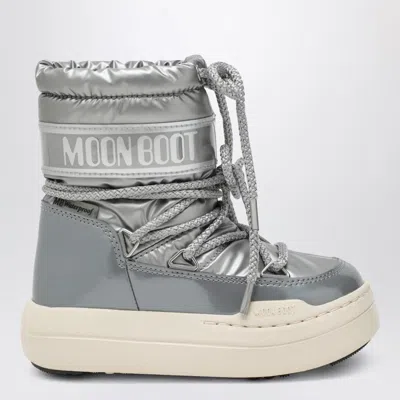 Moon Boot Junior Park Boot Silver In Silver