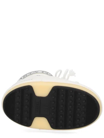 Moon Boot White Polyamide Boots In White