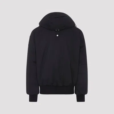 Moose Knuckles Original Ballistic Bomber With Removable Shearling In Black