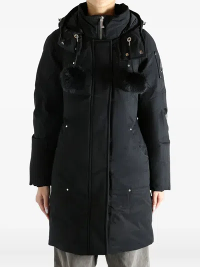Moose Knuckles Stirling Parka Lds In Black