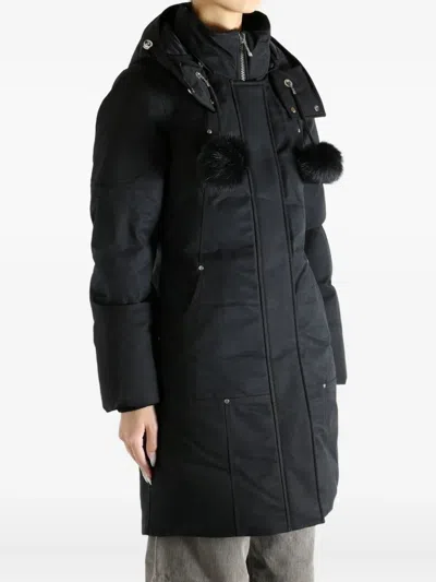 Moose Knuckles Stirling Parka Lds In Black