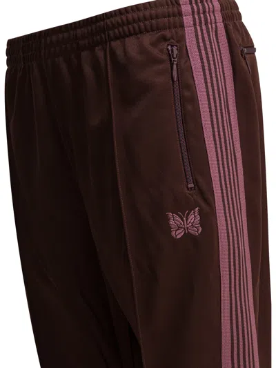 Needles Poly Smooth Logo Boot-cut Pants