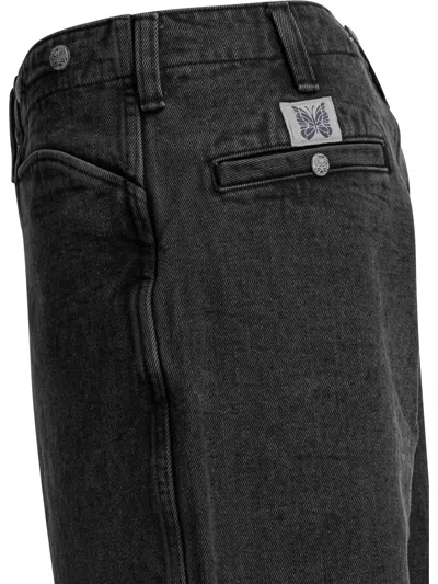 Needles Frisco Jeans With Pockets And Belt Loops In Black