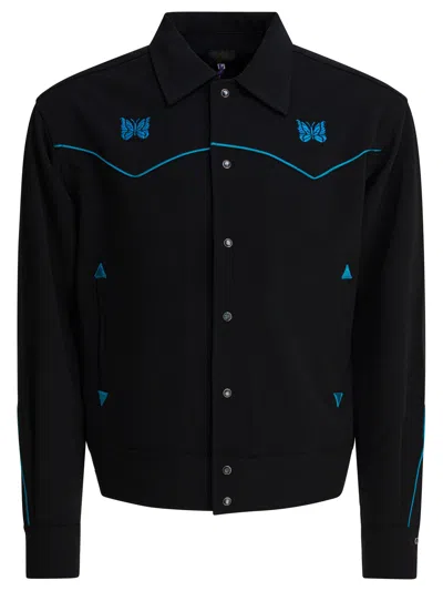 Needles Orvershirt Jacket Western Details In Black