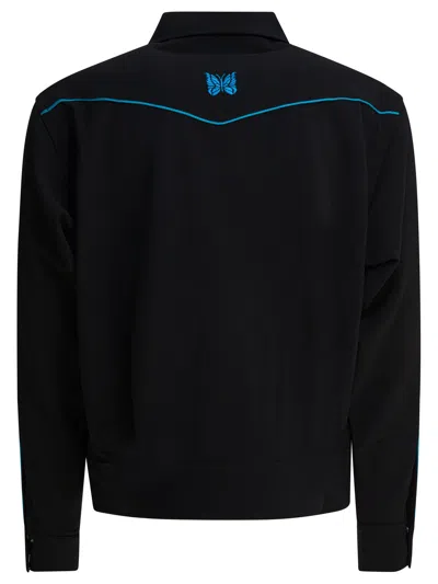 Needles Orvershirt Jacket Western Details In Black
