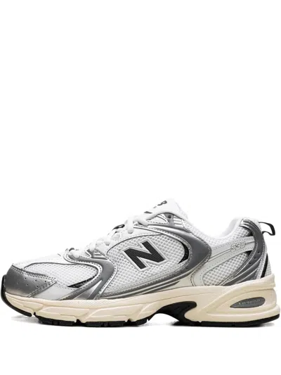New Balance Mesh Upper 3rd Tier Sneakers In Metallic
