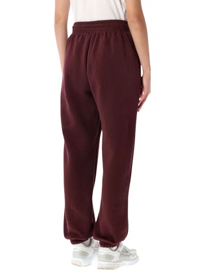 Nike Phoenix Fleece High Waist Sweatpants In Burgundy