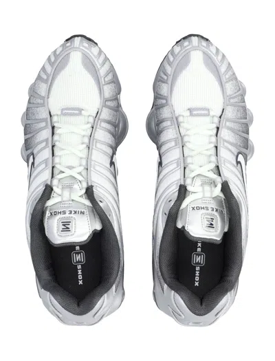 Nike Shox Tl Sneakers In Textile And Synthetic Materials In Gray