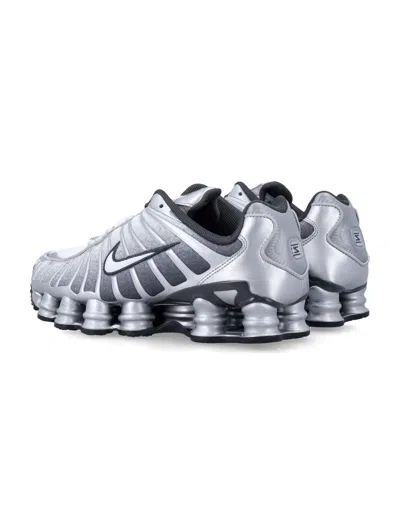 Nike Shox Tl Sneakers In Textile And Synthetic Materials In Gray