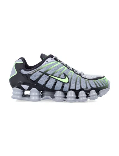 Nike Shox Tl Sneakers In Textile And Synthetic Materials In Gray