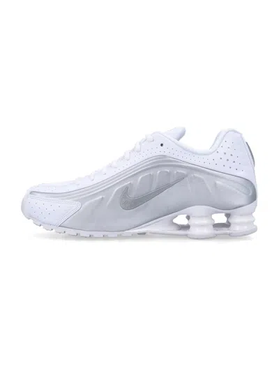 Nike Shox R4 Aerodynamic White Sneakers In Multi