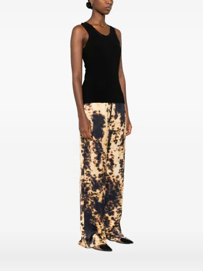 Norma Kamali Black Sleeveless Tank Top In Black