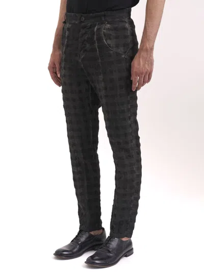 Nostrasantissima Four-button Slouchy Pants In Green