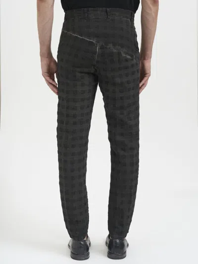 Nostrasantissima Four-button Slouchy Pants In Green