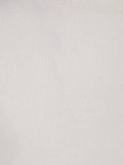 Nuur Long Sleeves Turtle Neck Sweater In White