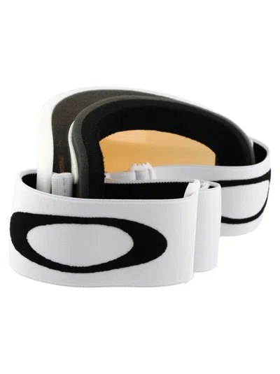 Oakley Matte White Acetate Sunglasses In Orange