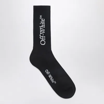 Off-white Black Socks With Logo