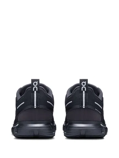 On Waterproof Casual Sneakers With Enhanced Comfort In Black